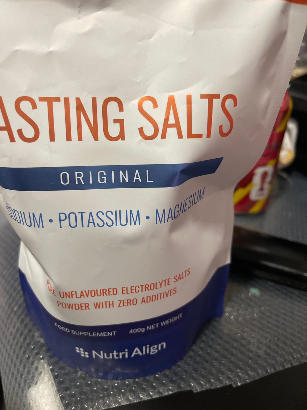 Customer photo review of Fasting Salts Original Powder