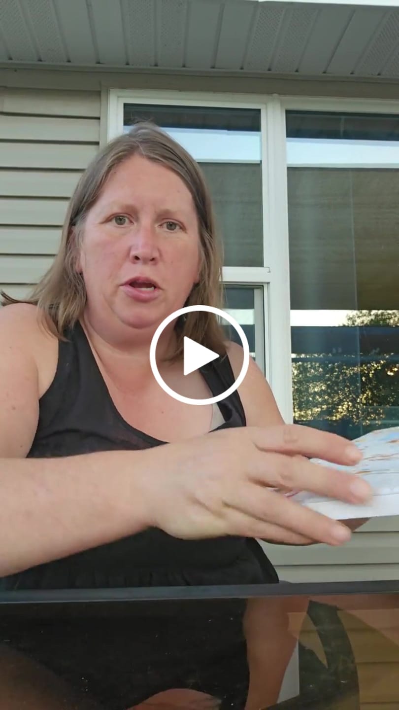 Customer video review of Wildflower Bouquet Paint By Numbers Kit