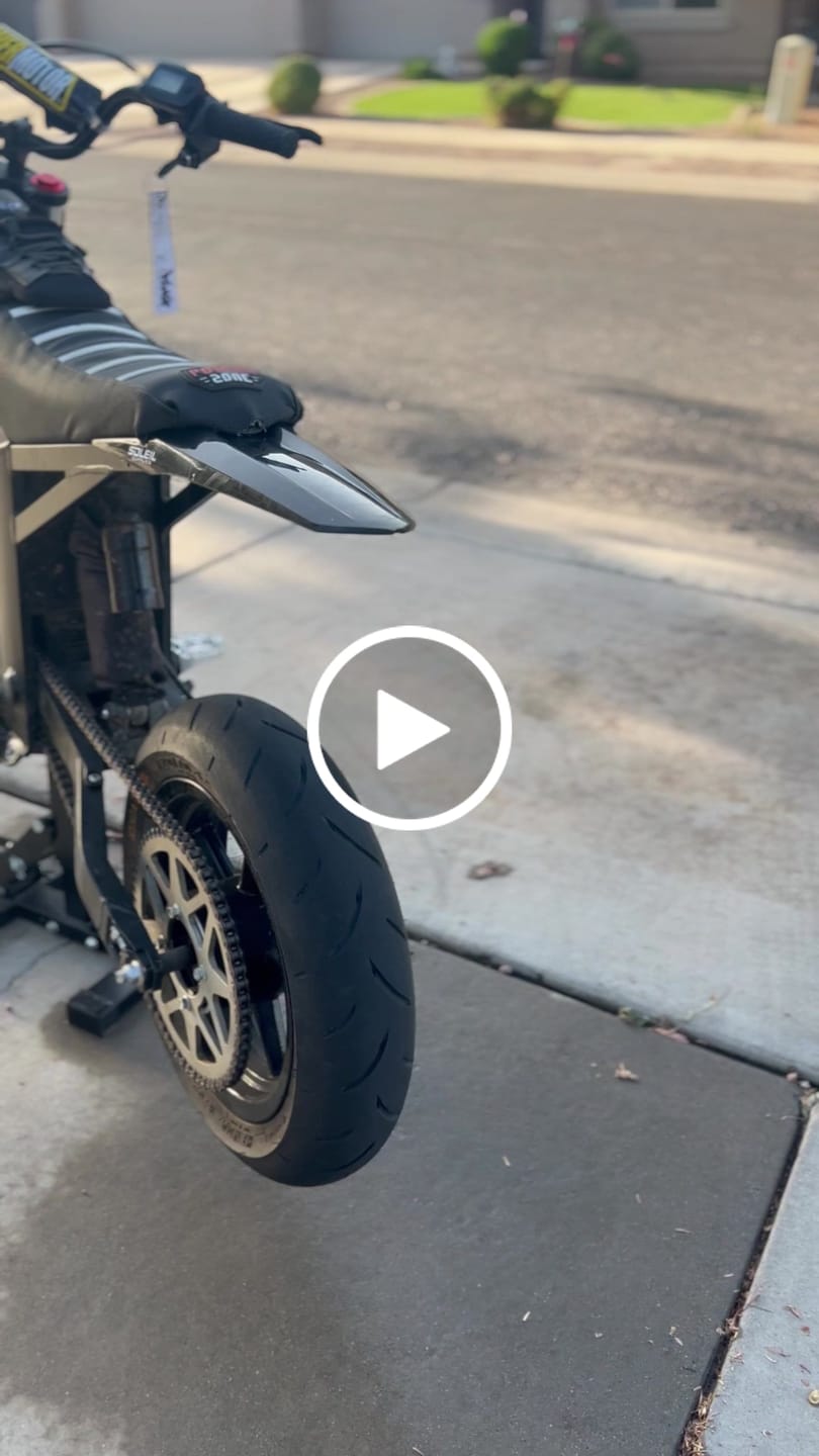 Customer video review of Tuttio Soleil 01 Upgraded Rear Fender — Patent Pending Design