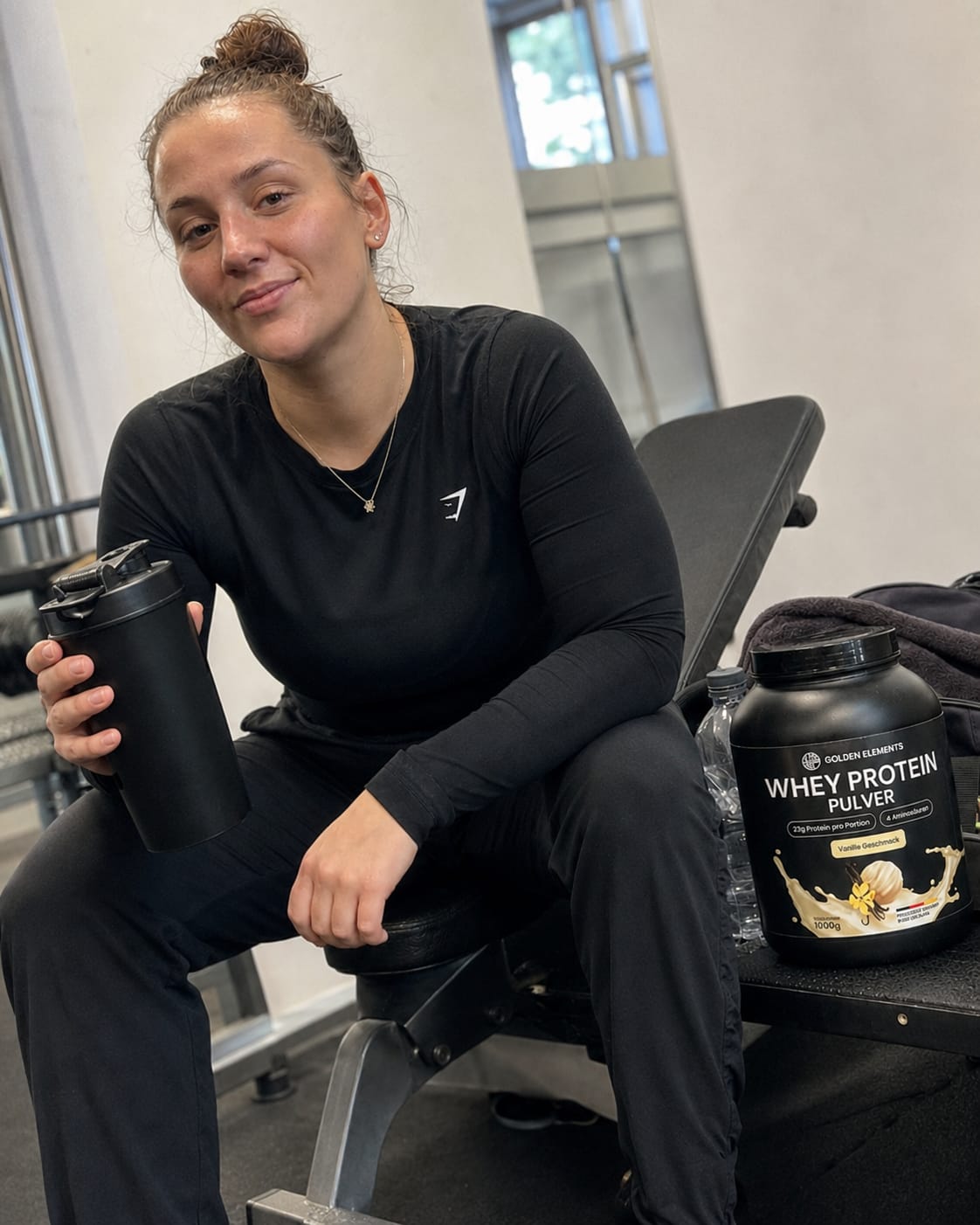 Customer photo review of Whey Protein - 1000g Pulver