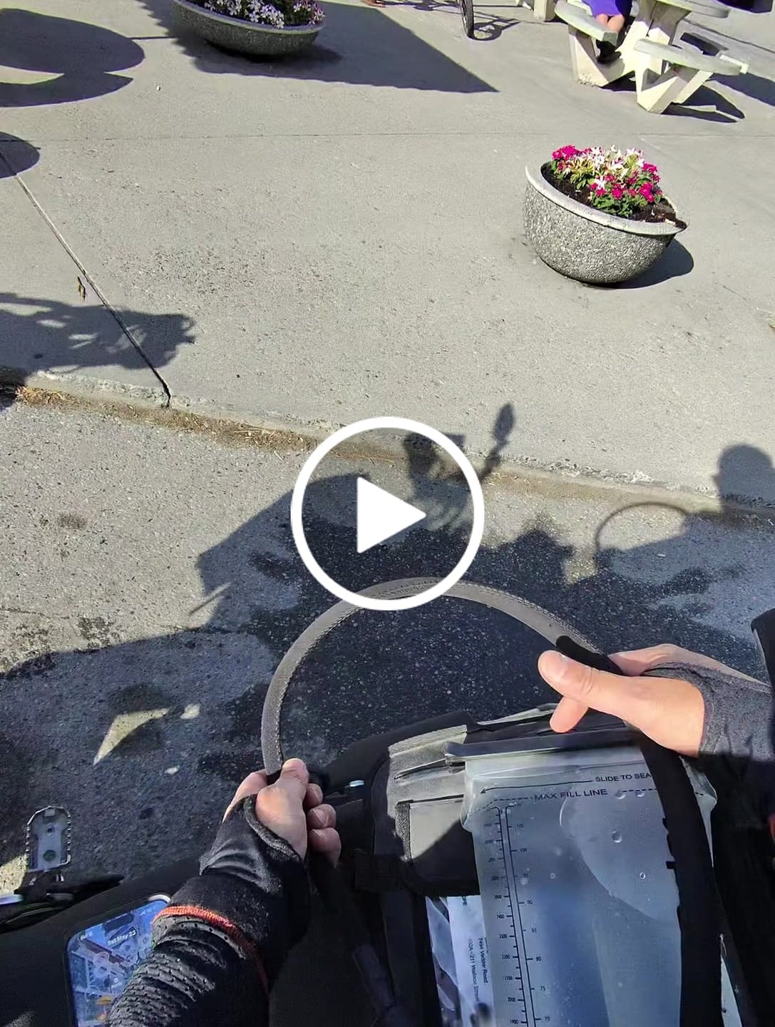 Customer video review of Hydration Bladder 3L