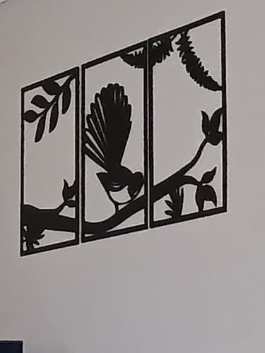 Customer photo review of Fantail Wall Art Set
