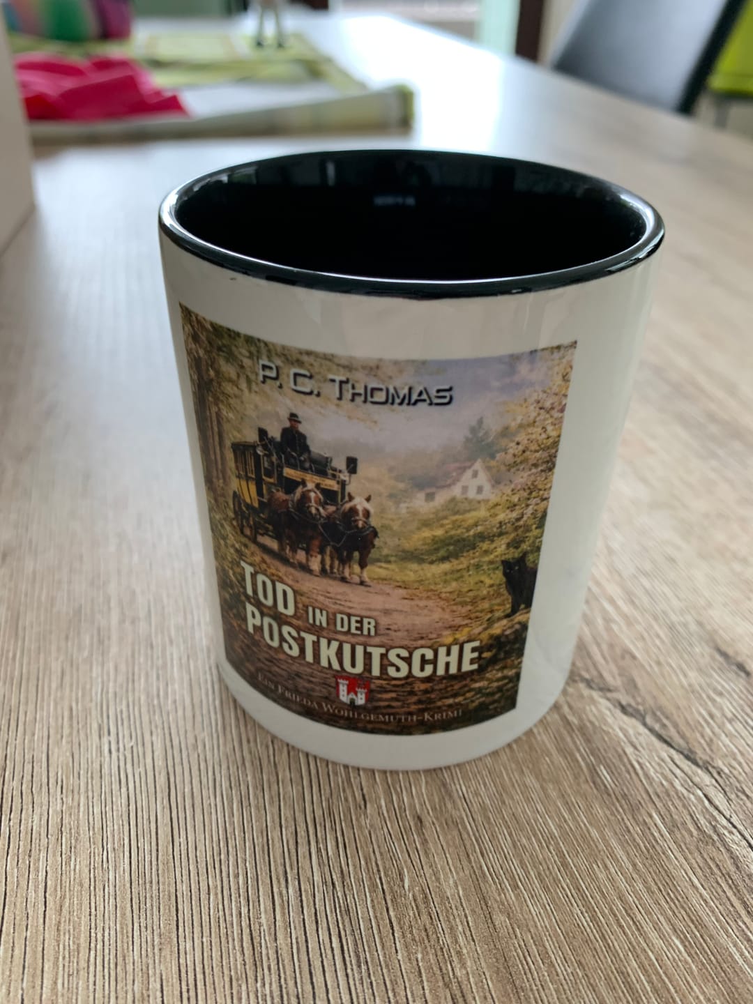 Customer photo review of TassenExpress - Becher Keramik Tasse mit Logo bedruckt 325ml Firmenlogo