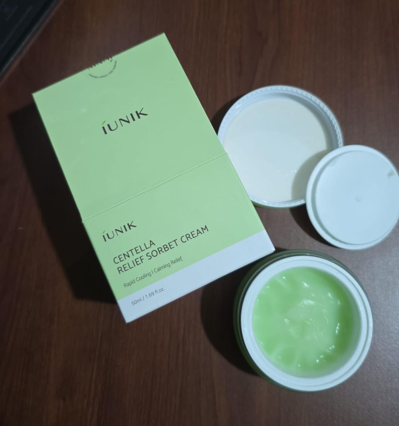 Customer photo review of Centella Relief Sorbet Cream