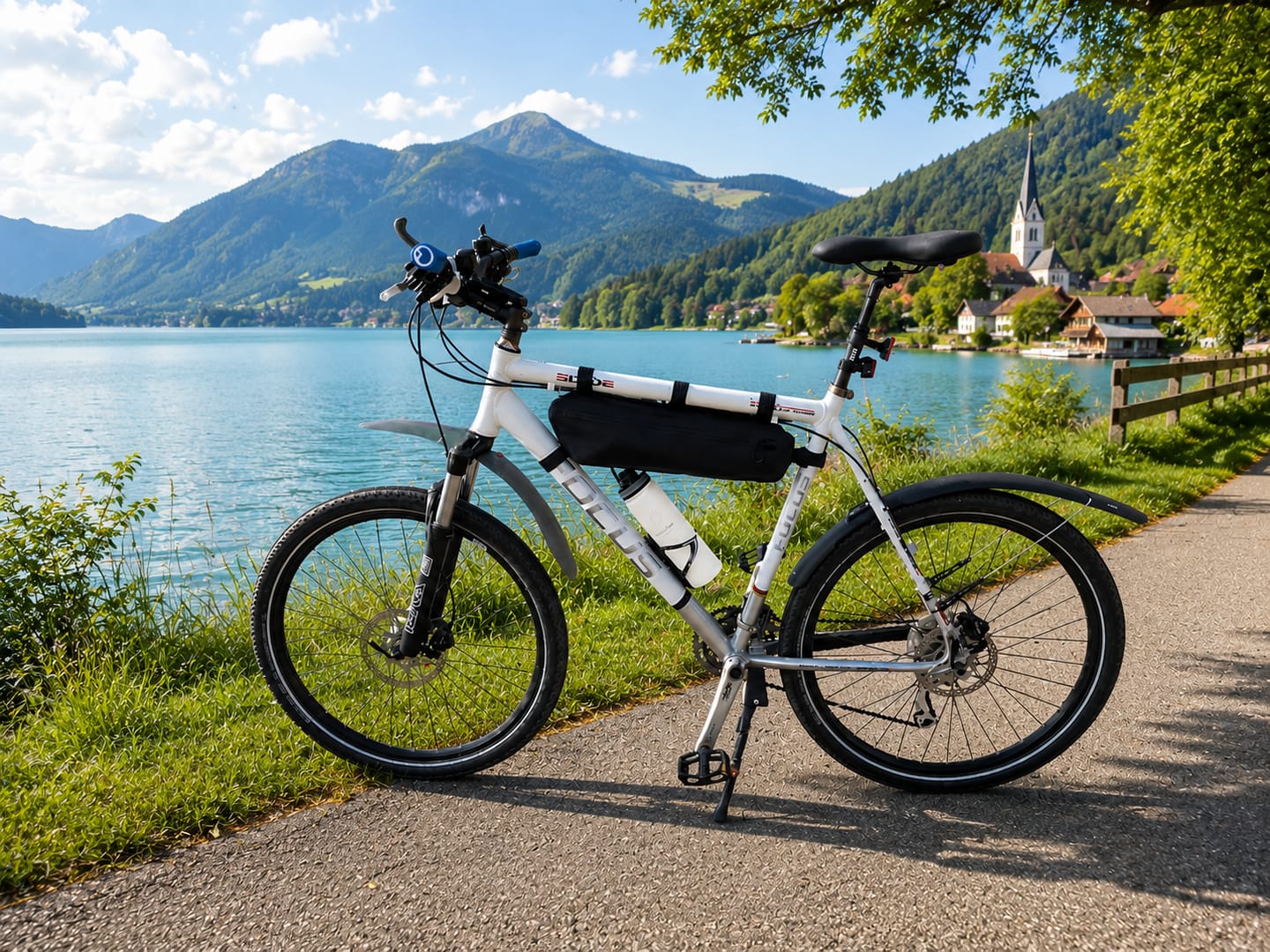 Customer photo review of Bikepacking Rahmentasche (38-46cm)