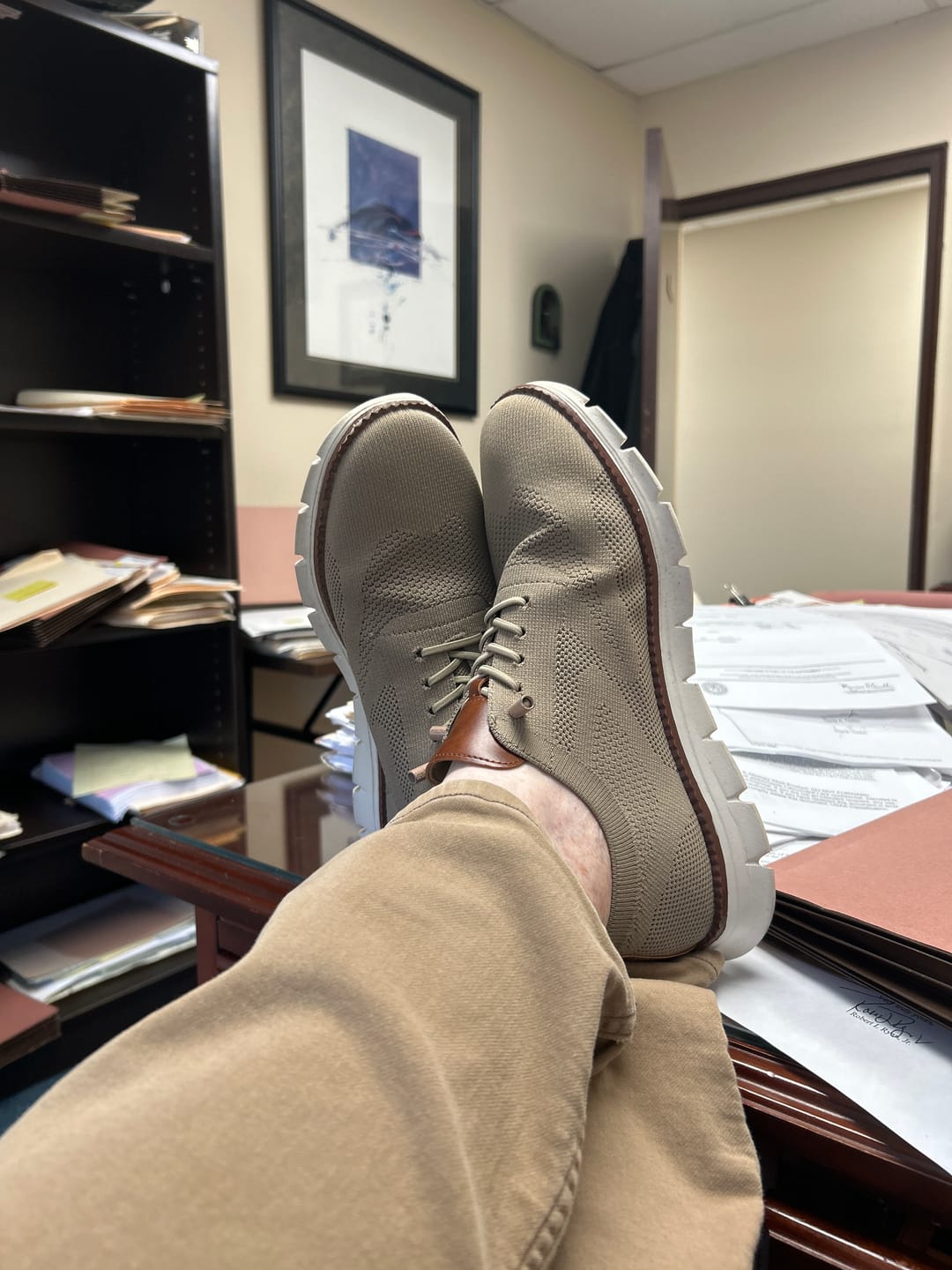 Customer photo review of Ultra Comfy - Healthy and Supportive Walking Shoes