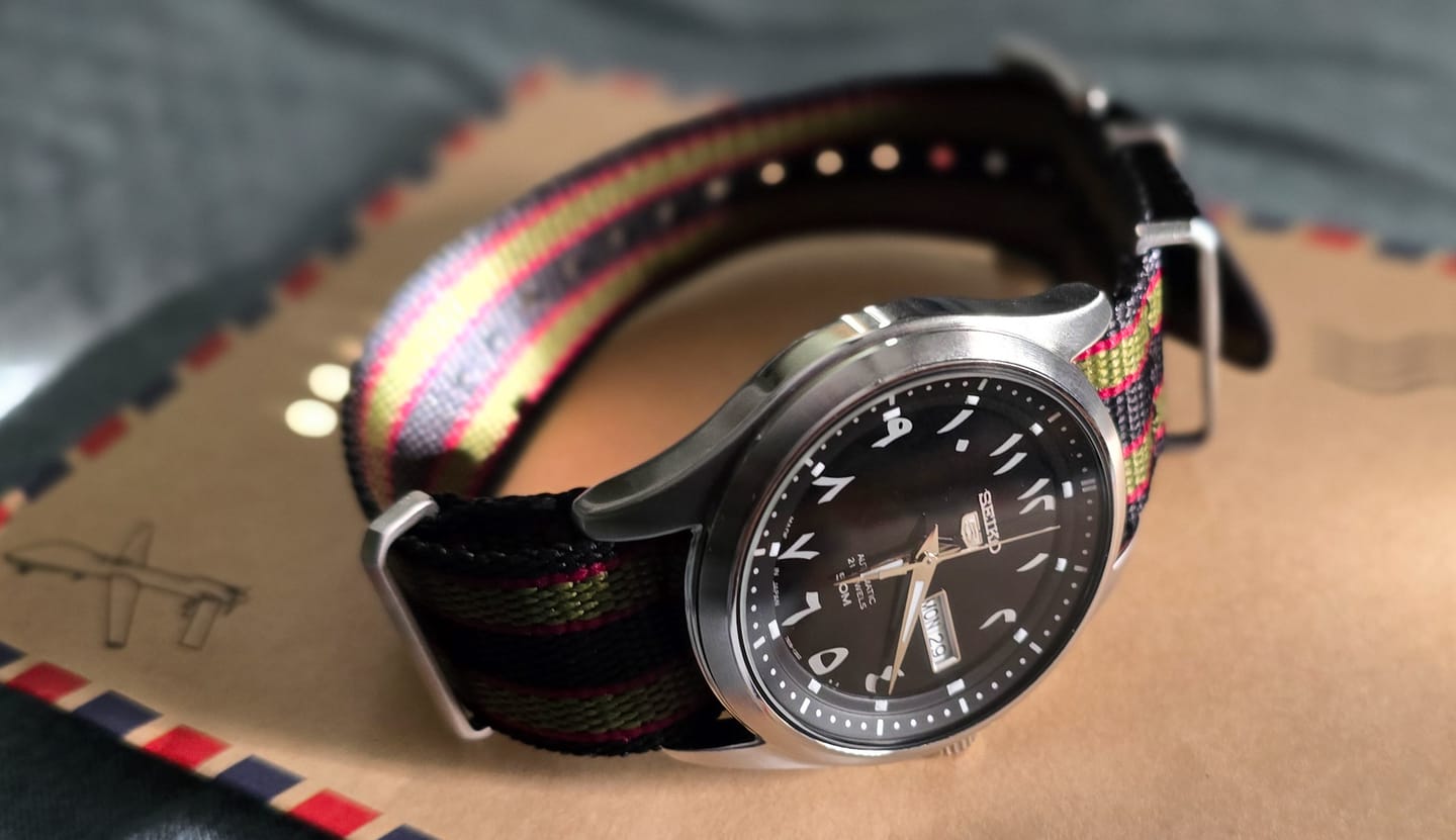 Customer photo review of Bond Nylon Strap- Five Eye