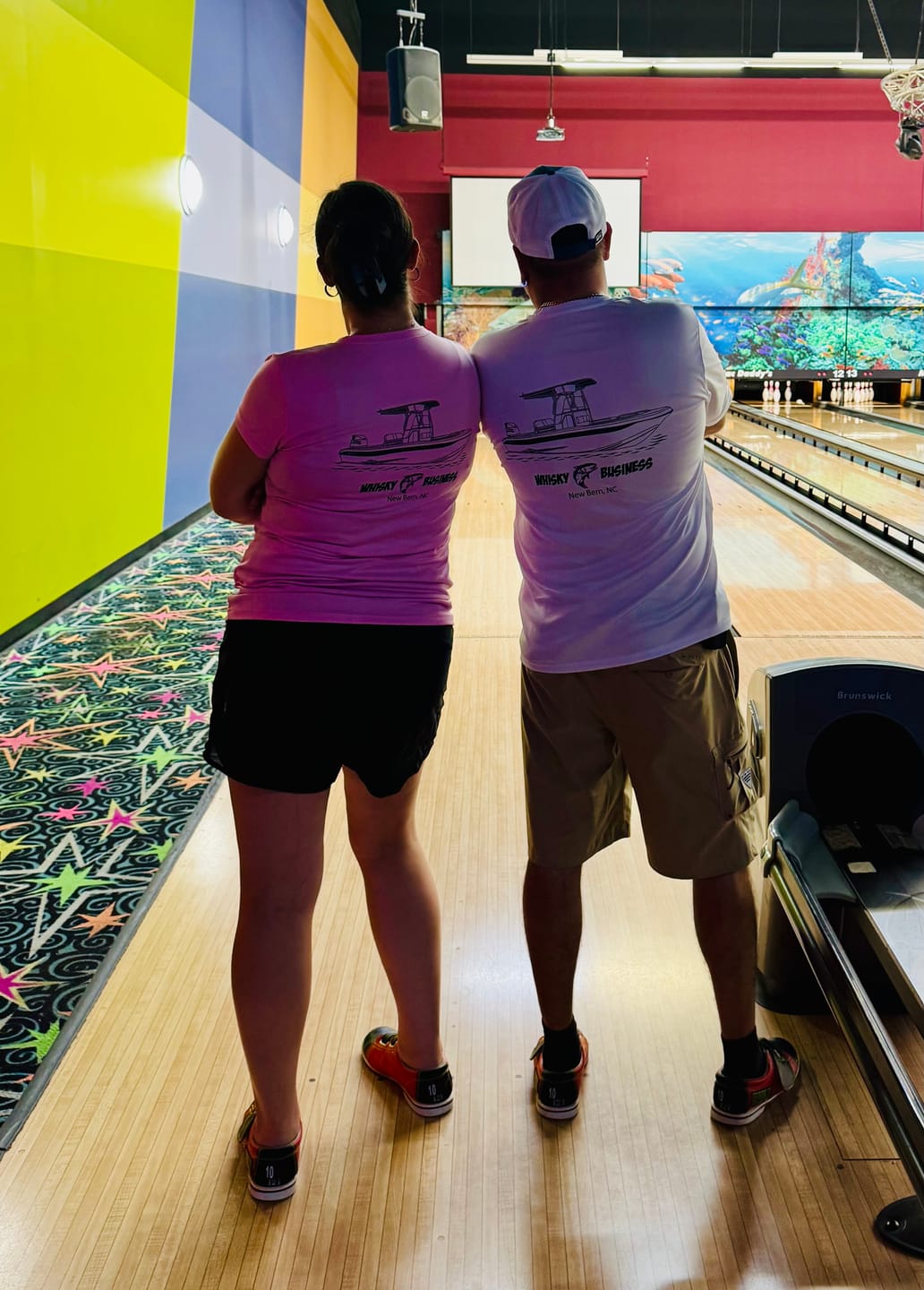 Customer photo review of America 250 Dri-Fit Custom Boat Shirts - Short Sleeve