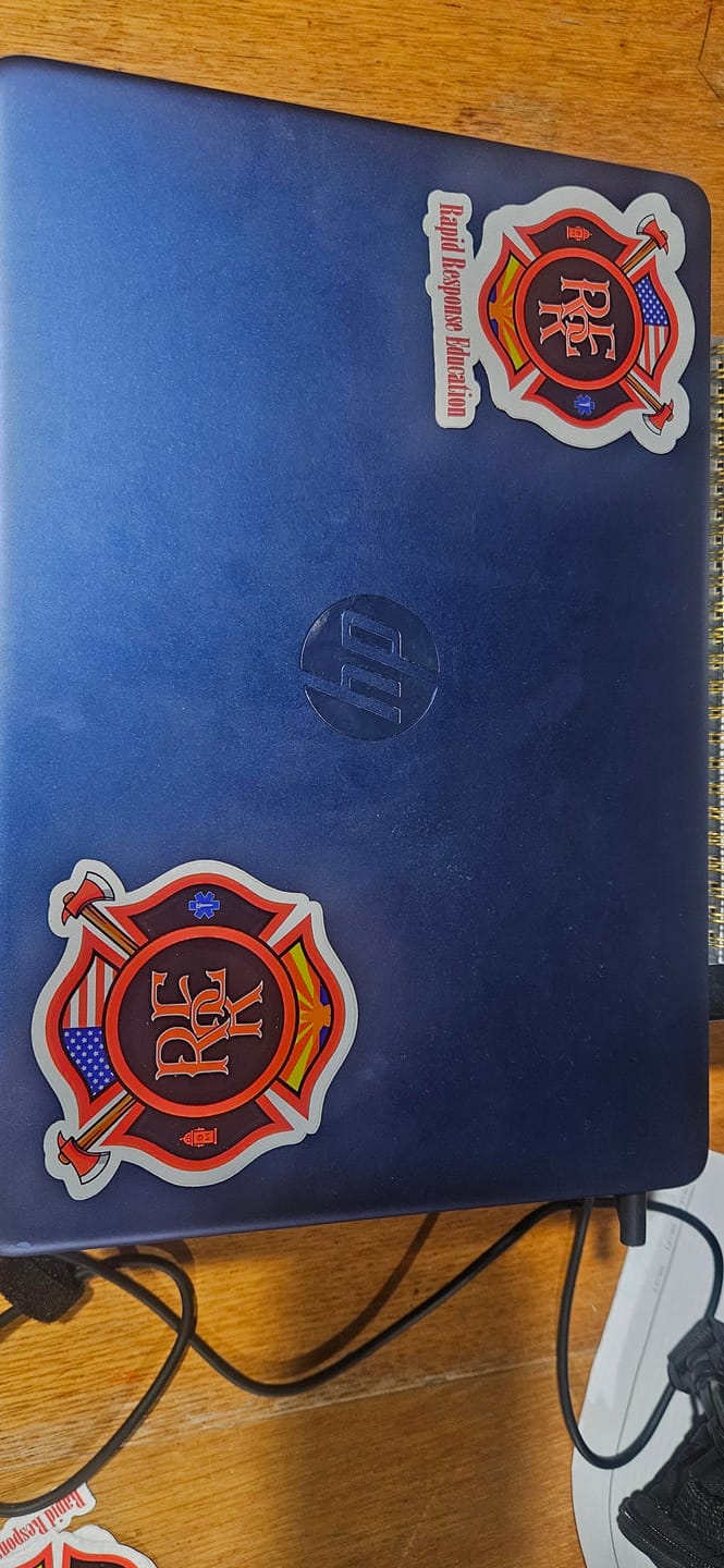 Customer photo review of Print Custom Stickers
