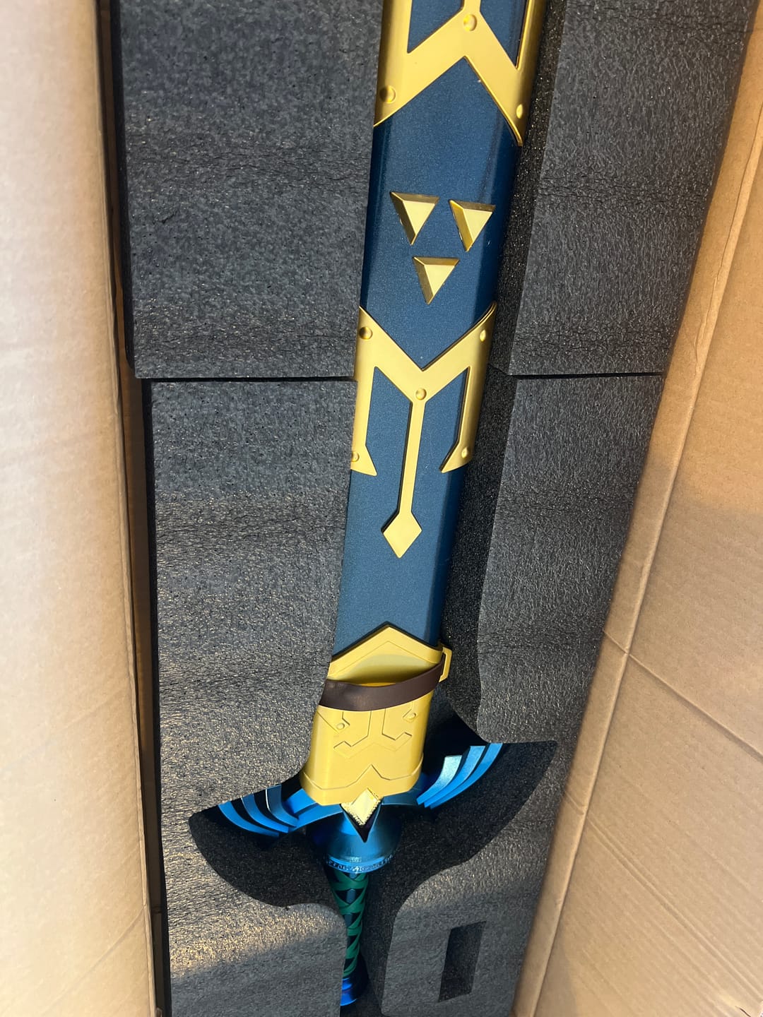 Customer photo review of Legends Of Zelda - NEW Ultimate Edition Master Sword