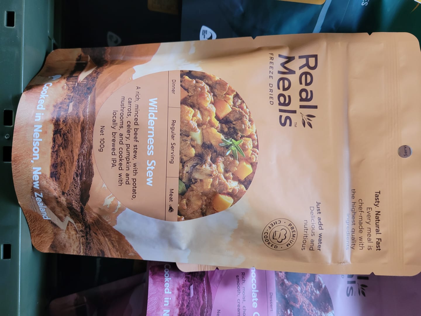 Customer photo review of Real Meals - Wilderness Stew