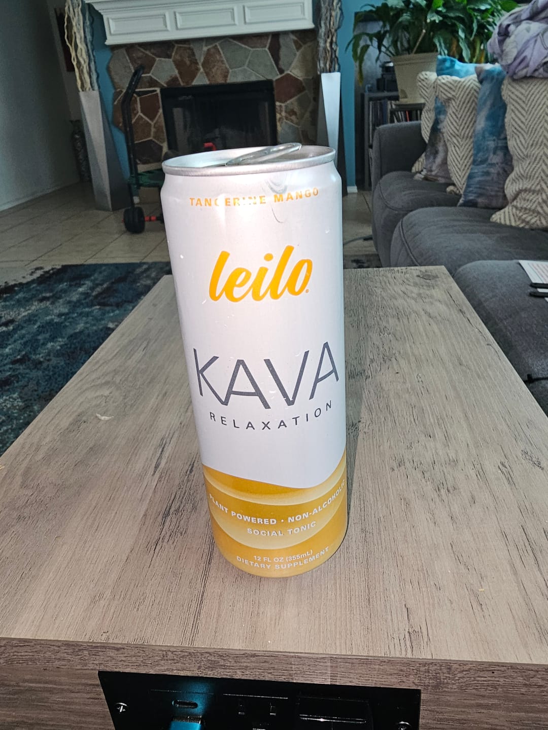 Customer photo review of Tangerine Mango | Kava Tonic