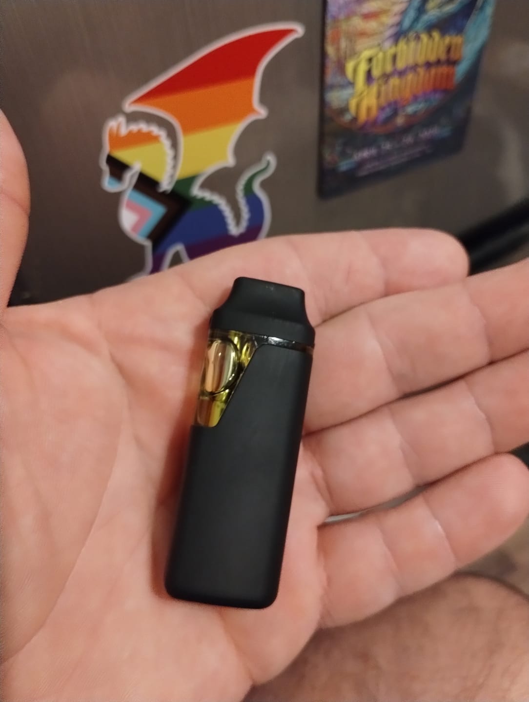 Customer photo review of PUR VYB - 2G THCa Live Resin - King Louie (Indica)