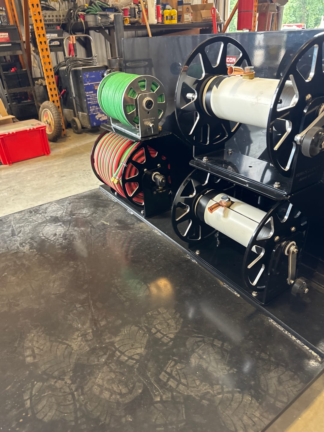 Customer photo review of Stacking Bracket for BadAss Reels