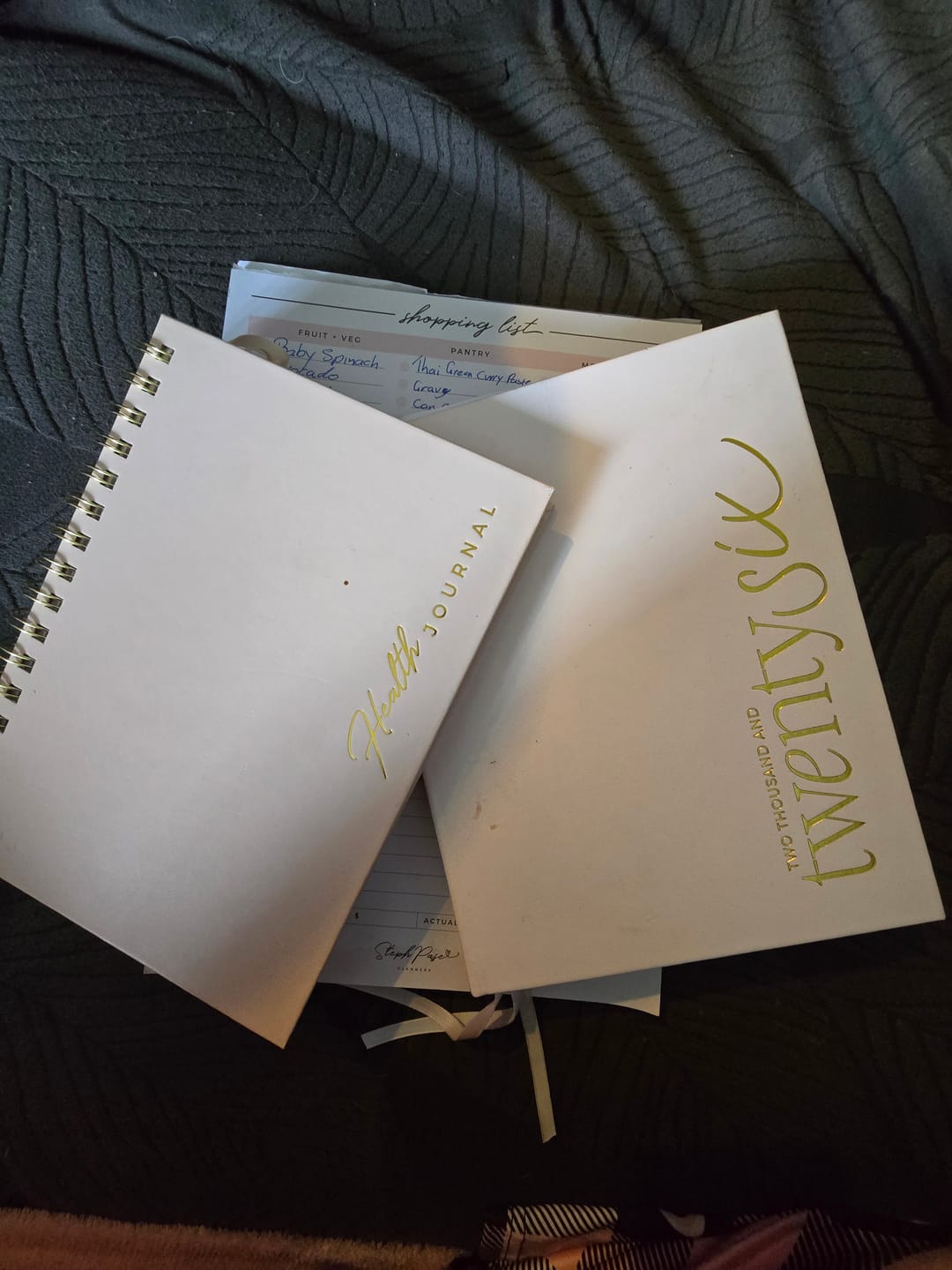 Customer photo review of 2026 Essential Planner - Blush