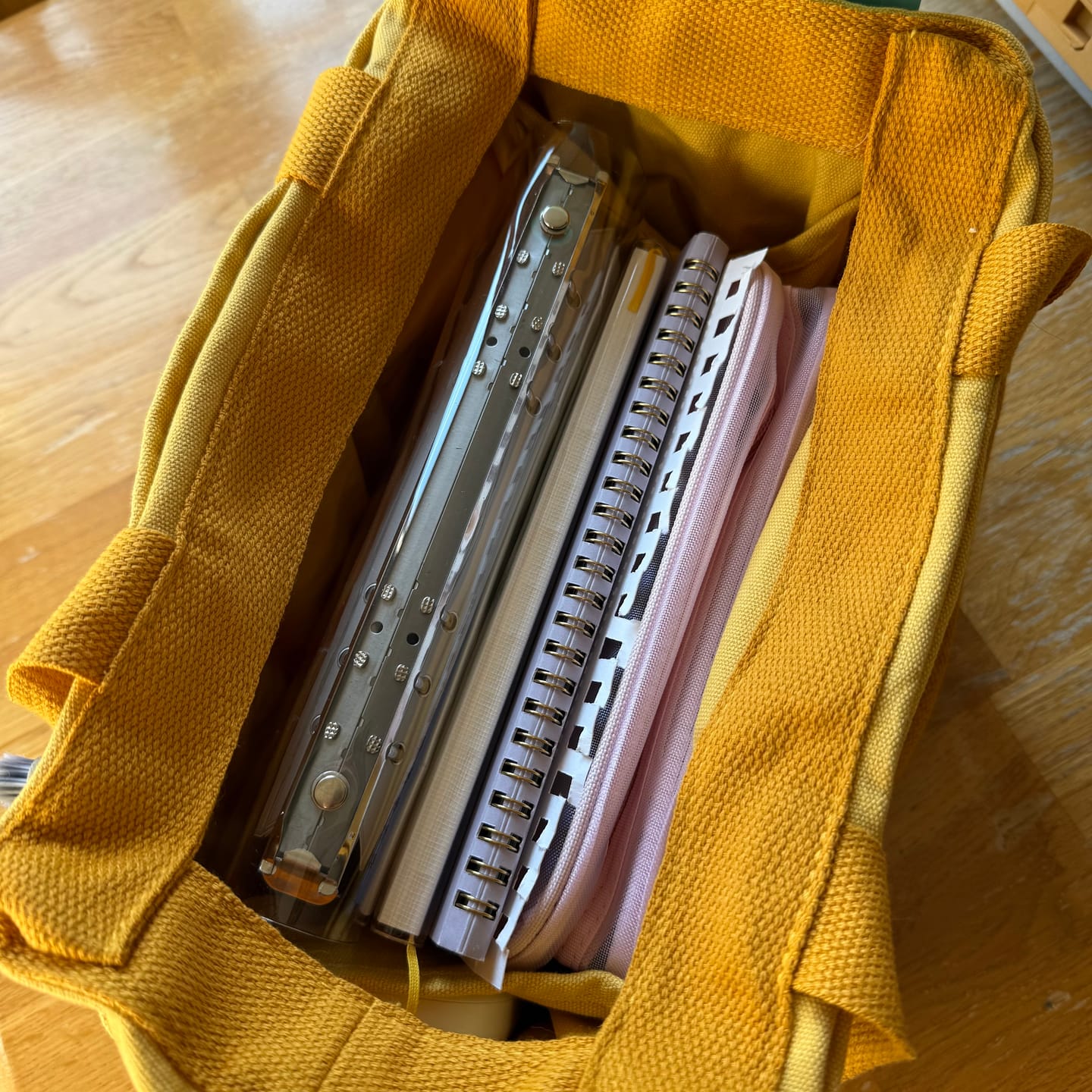 Customer photo review of Soolla® Studio Bag, Sunset Mustard