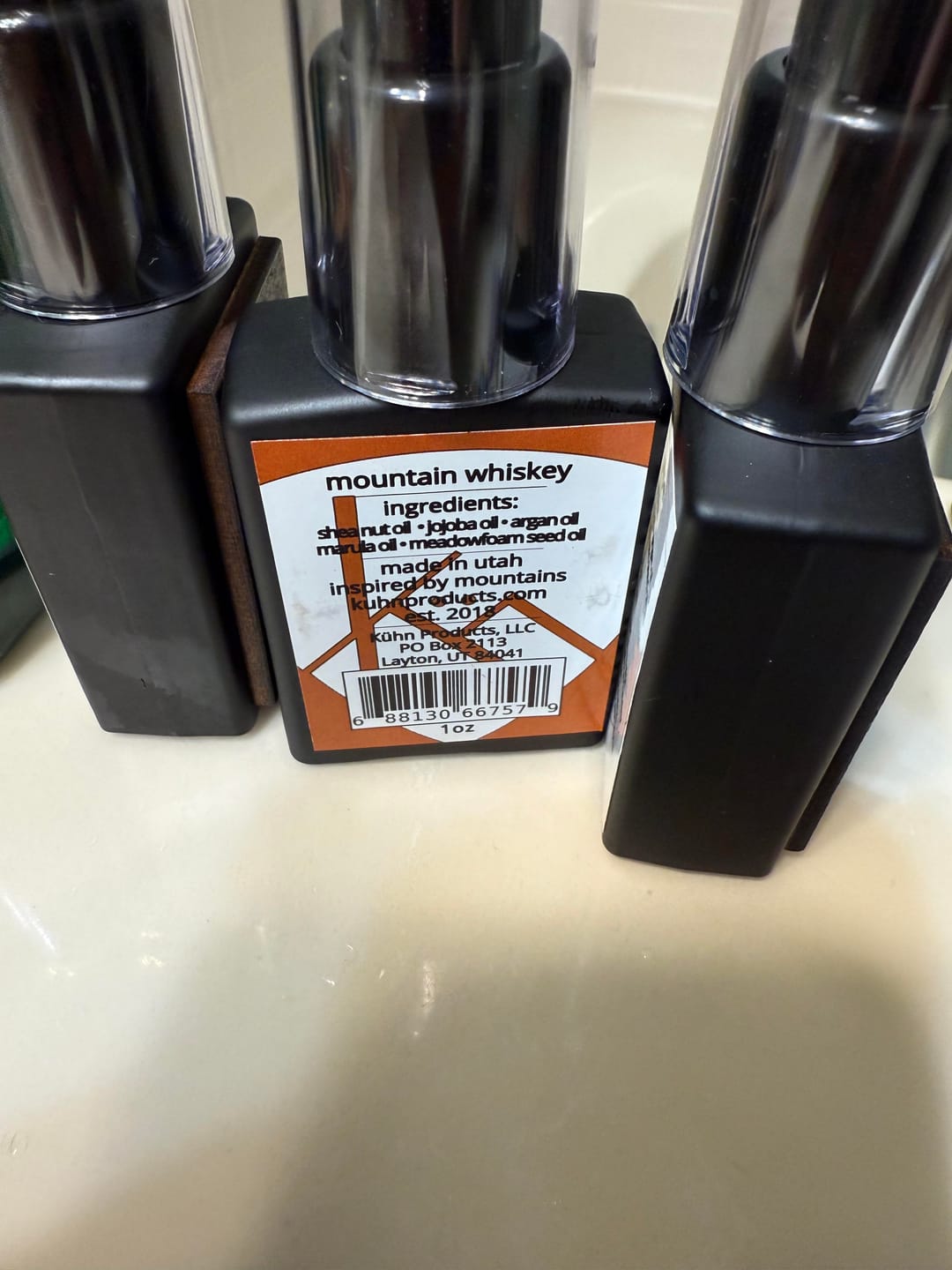 Customer photo review of All Natural Beard Oil | 1oz | Pump Top