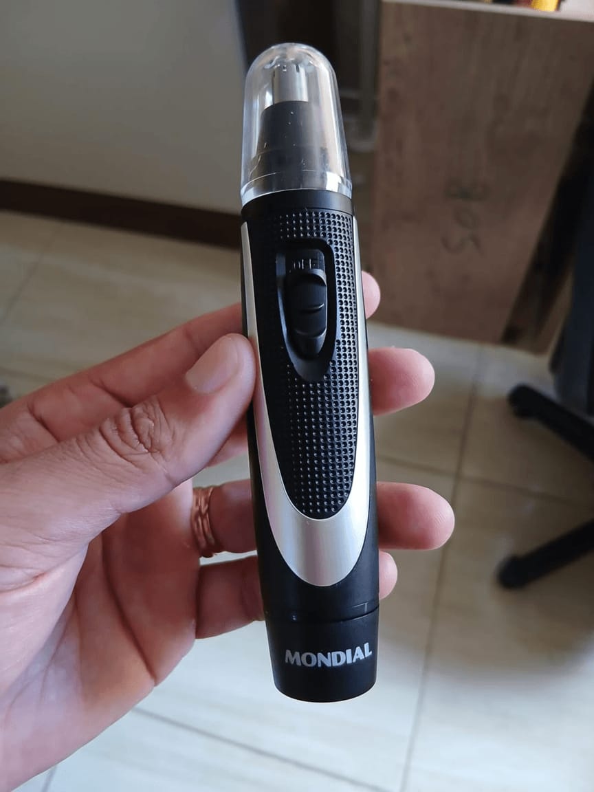 Customer photo review of Aparador de Pelos ULTRATEC Bateria | Classic, Preto/Prata