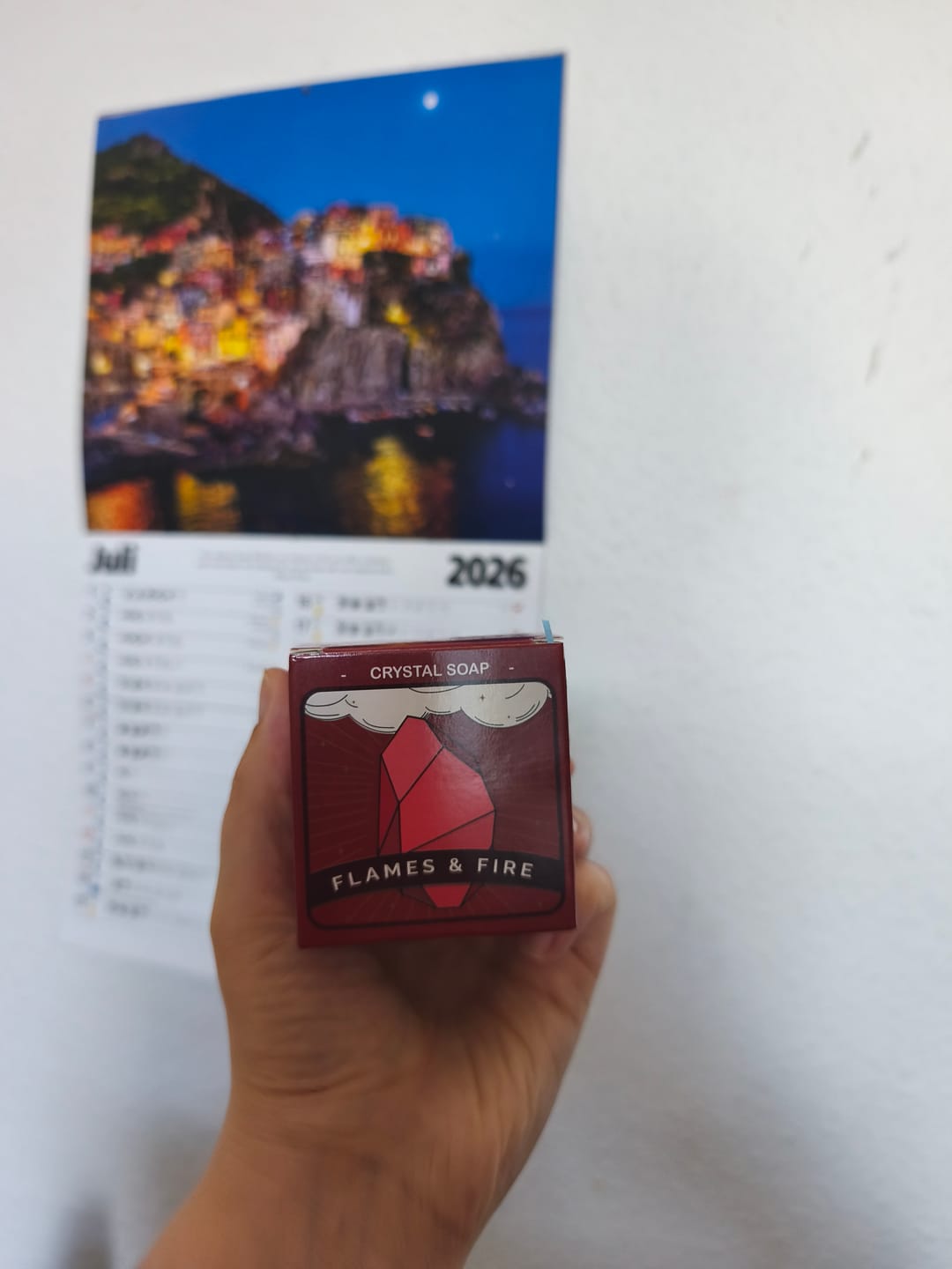 Customer photo review of Element-Kristallseife mit Überraschungsstein