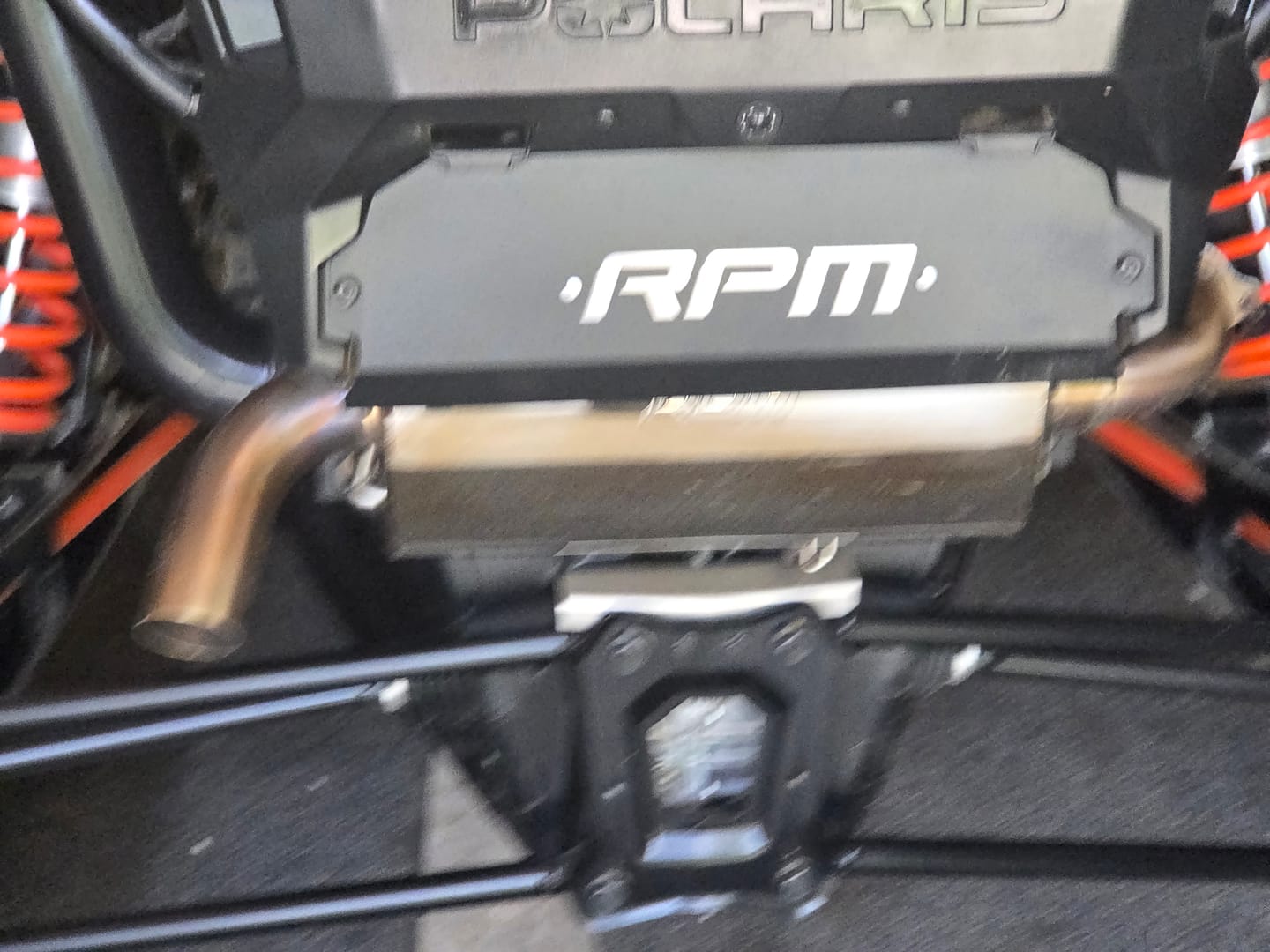Customer photo review of RPM Pro XP, Pro S & Turbo R Rear Fascia Delete Shield / Muffler Cover