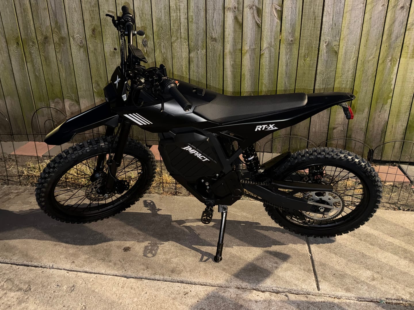 Customer photo review of Eskute® RTX 19"17" 6500W Electric Dirt Bike for Adults