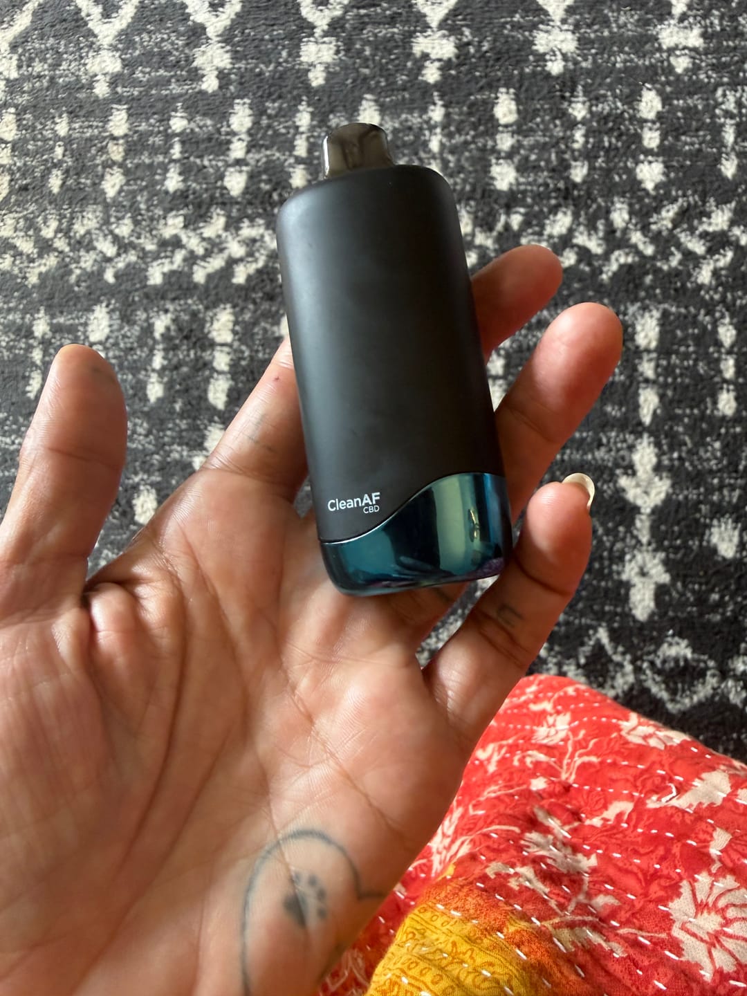 Customer photo review of Blue Razz CBD Vape
