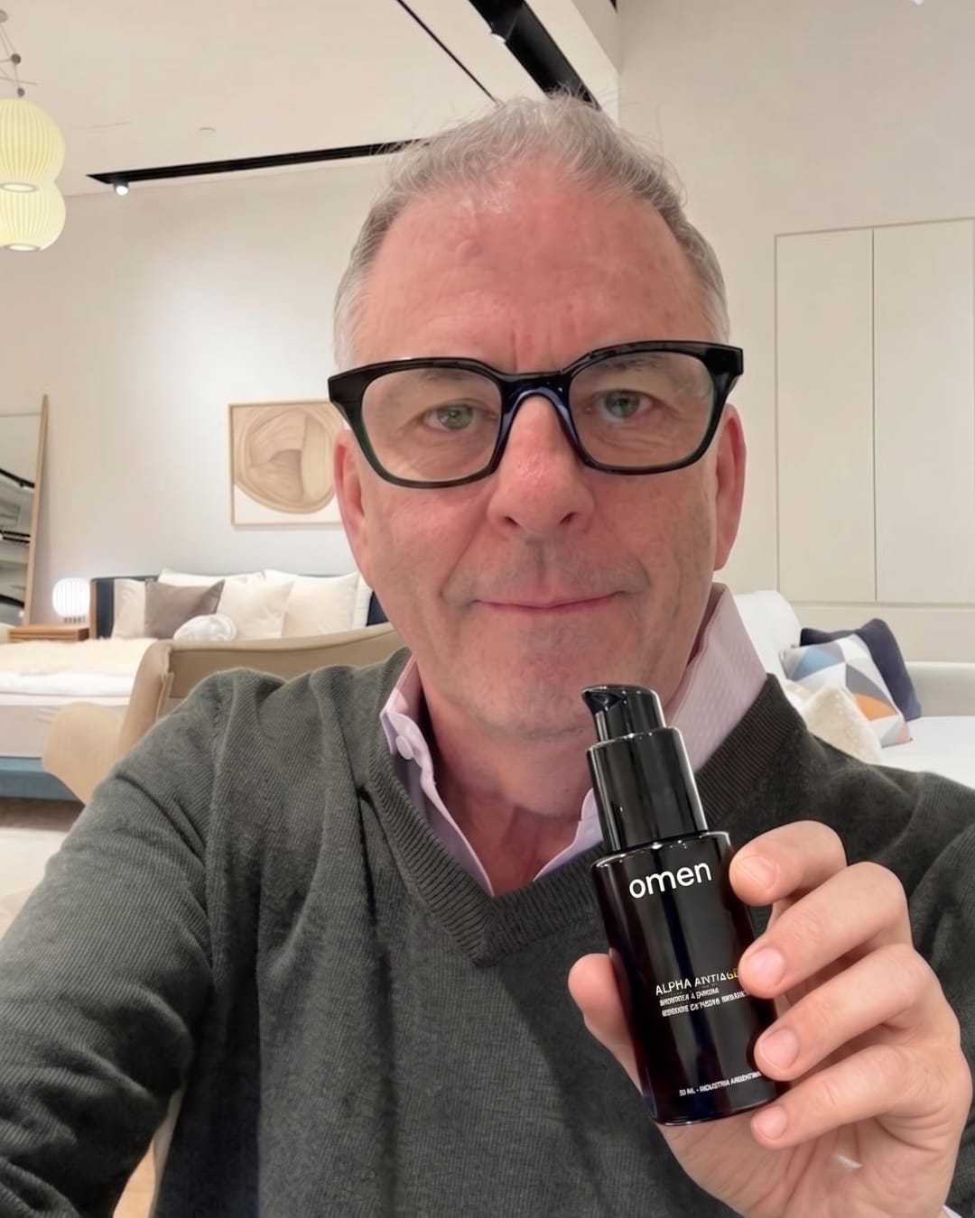 Customer photo review of OMEN Serum anti-edad para Hombre