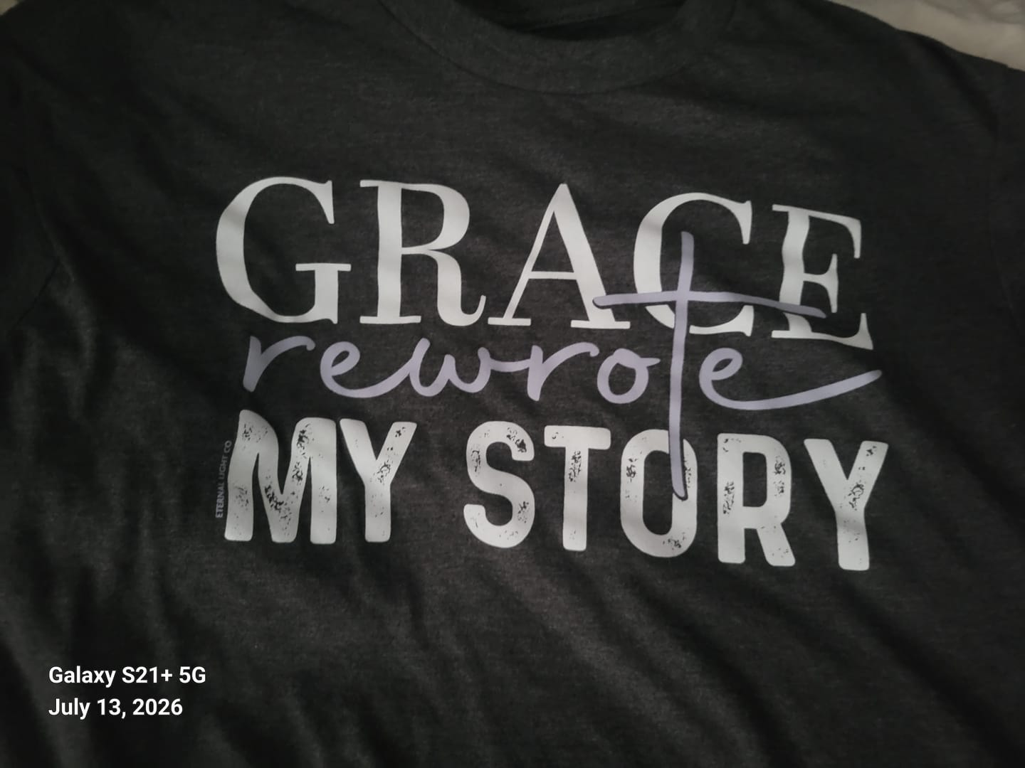 Customer photo review of Women's Christian T-Shirt Club