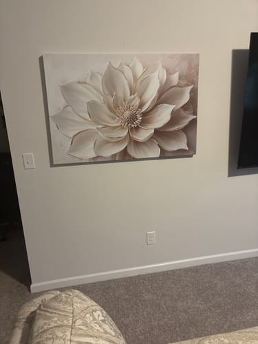Kathy M.'s canvas hanging at home