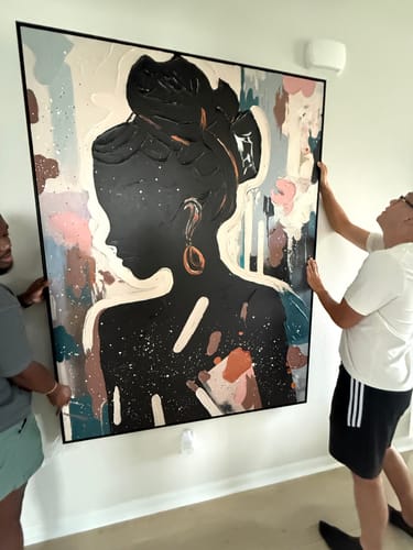 Customer review photo for Colorful Painting #CA071