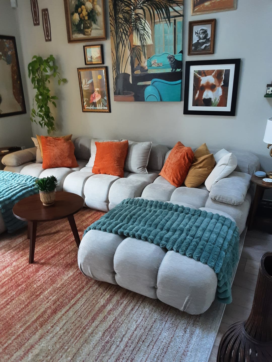 Customer photo review of Marshbello Sectional