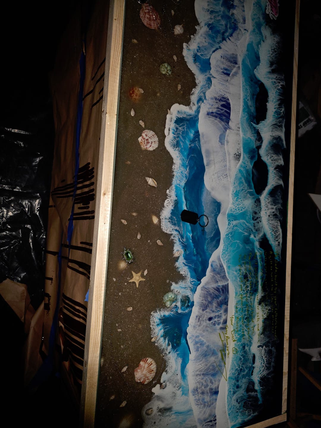 Customer photo review of Full Resin Art Kit