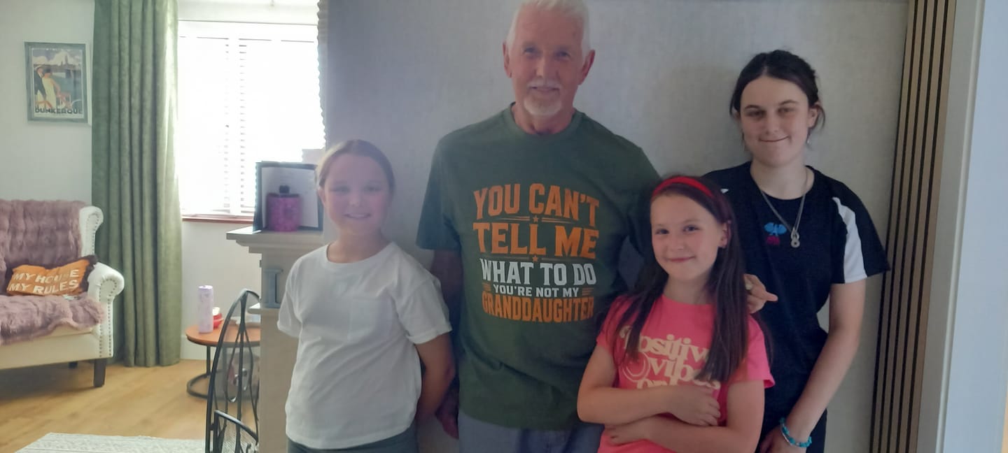 Customer photo review of You Can't Tell Me What To Do Granddaughter 59 T-Shirt
