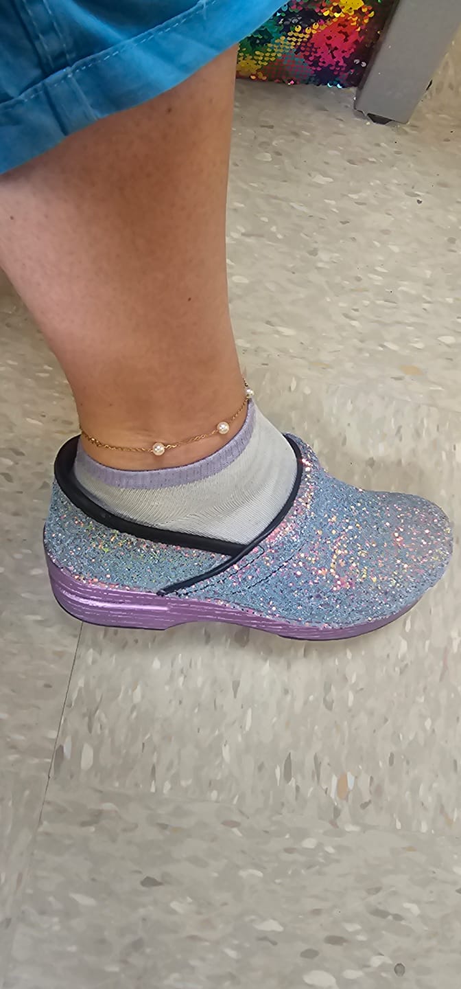 Customer photo review of Cali Pearl Anklet (Bundle)