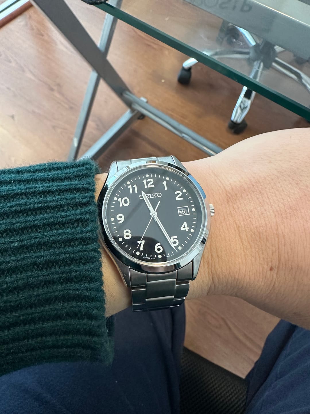 Customer photo review of Reloj Seiko SBPX155 Negro 38.7mm Solar JDM Made in Japan