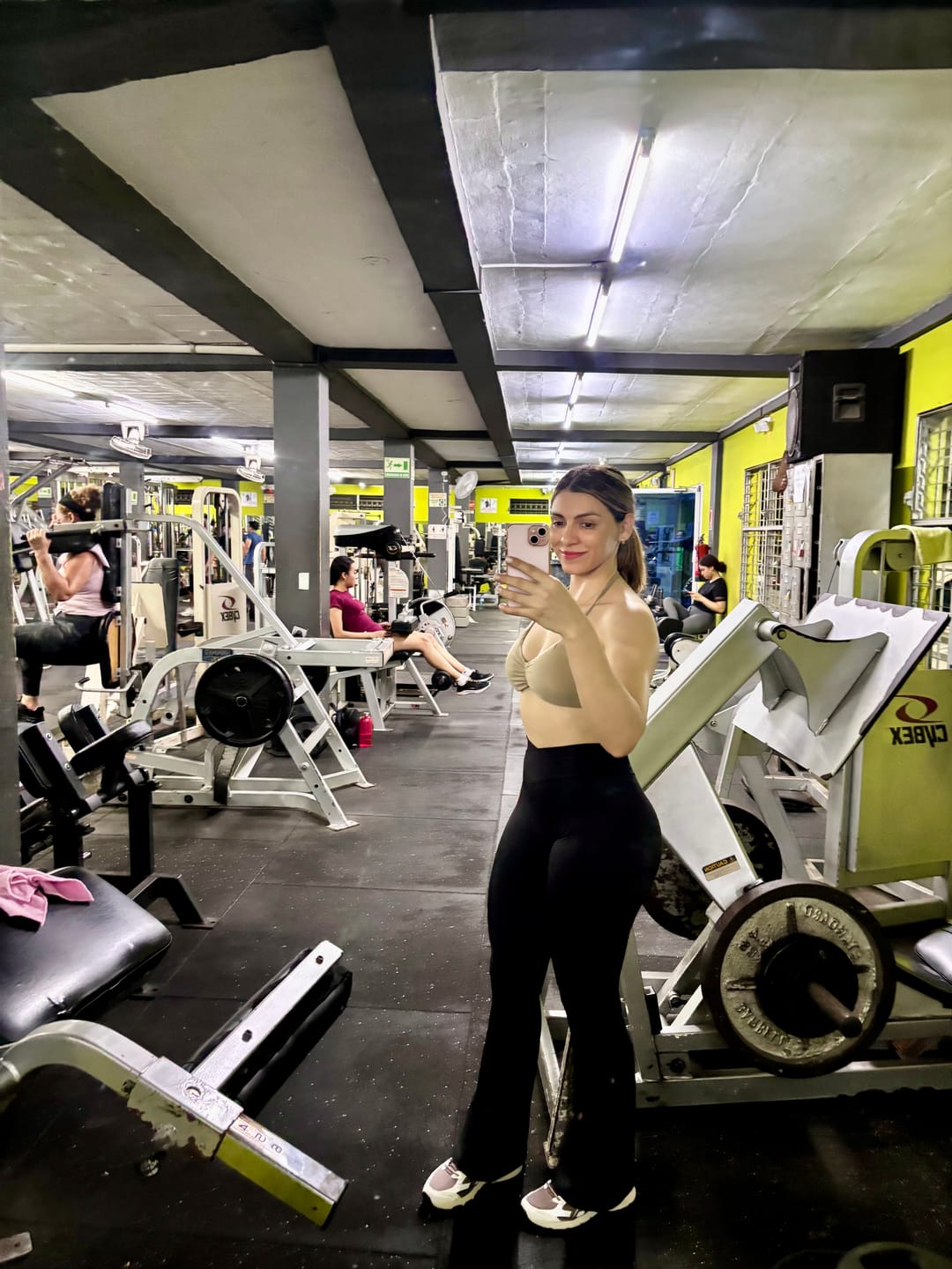 Customer photo review of W288 - Vital Flare Leggings (Short)