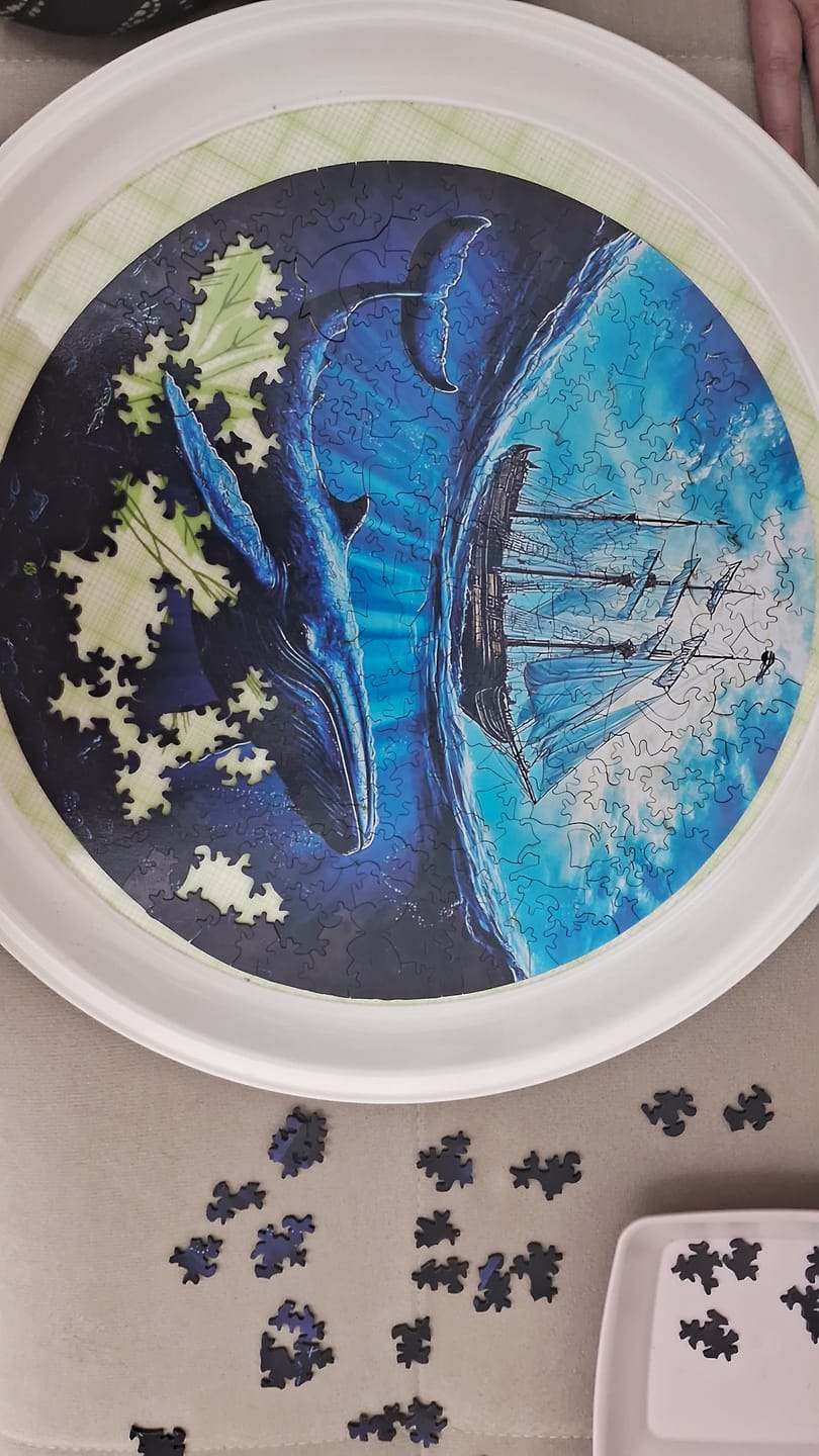 Customer photo review of Okyanus Muhafızı - Ahşap Puzzle