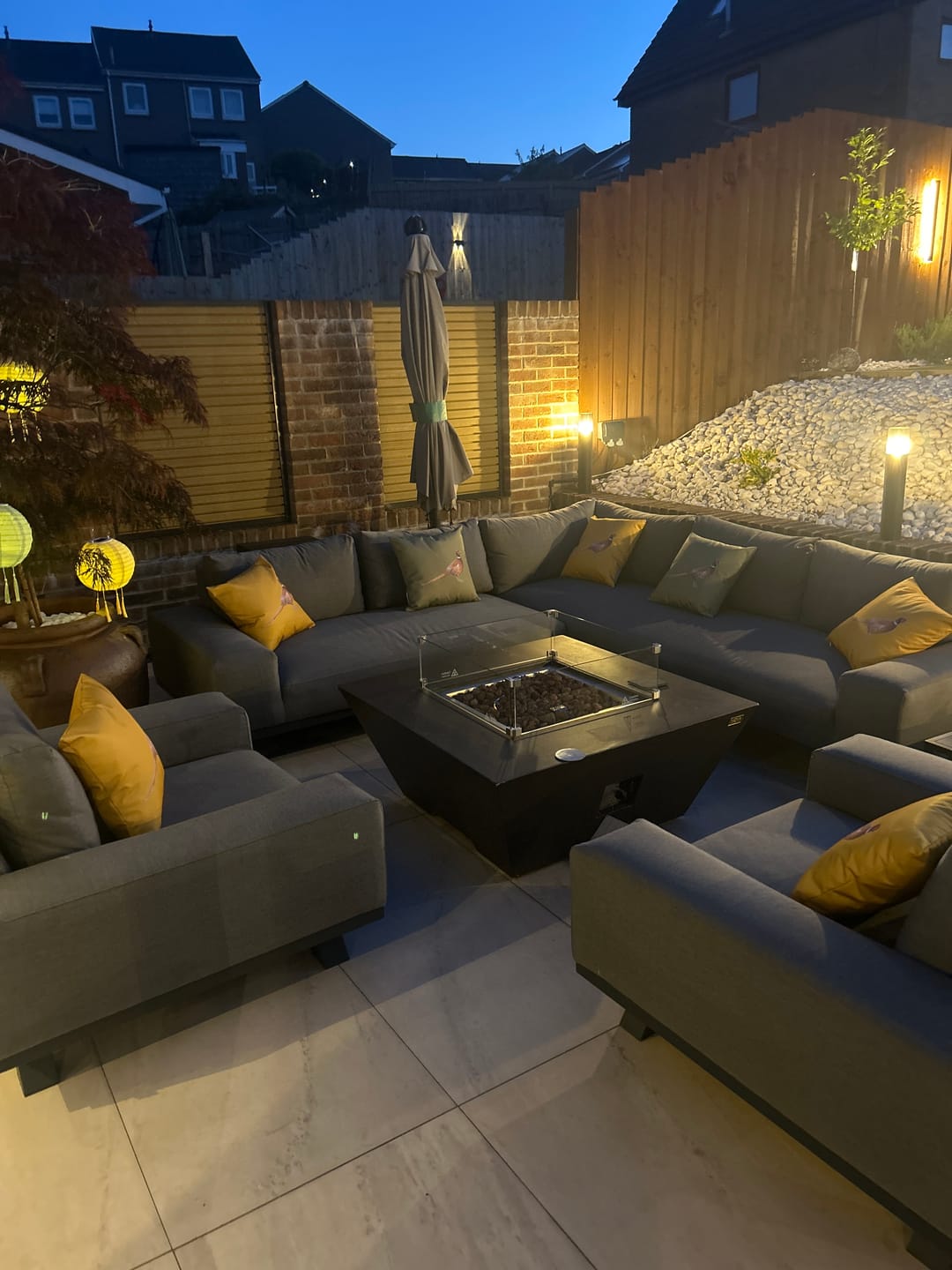 Customer photo review of Outdoor Garden Waterproof Cushion - Pheasant