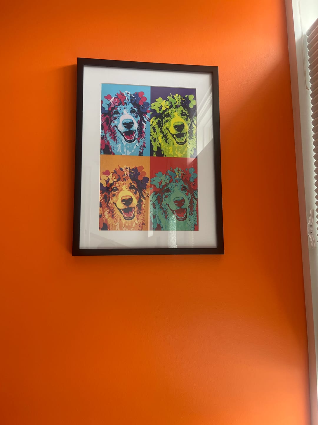 Customer photo review of Color Squares - Personalized Poster