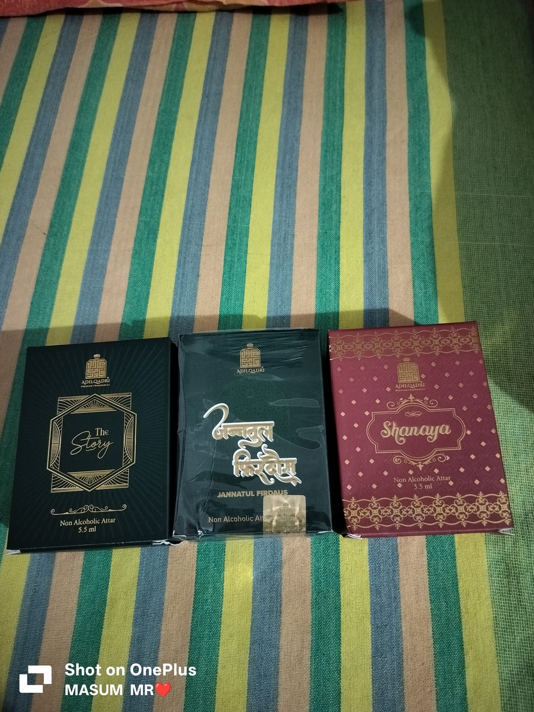 Customer photo review of Jannatul Firdaus Luxury Attar Perfume 5.5 ML