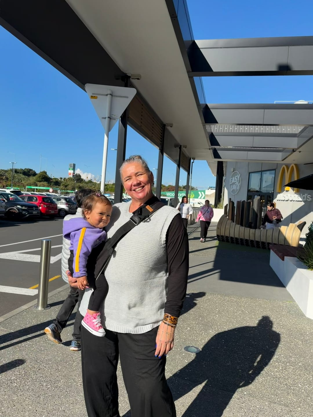 Customer photo review of POUCH™ TODDLER CARRIER