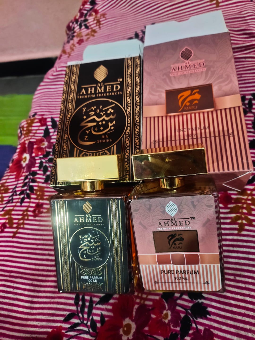 Customer photo review of Bin Shaikh EDP By Al Ahmed Eau De Parfum 100ml For Men & Women EDP Long Lasting