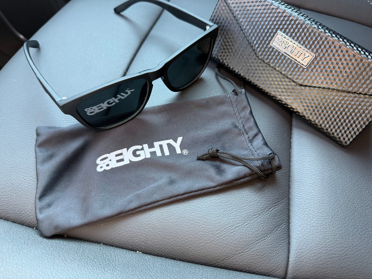 Customer photo review of 80Eighty® Polarized Shady Sunglasses