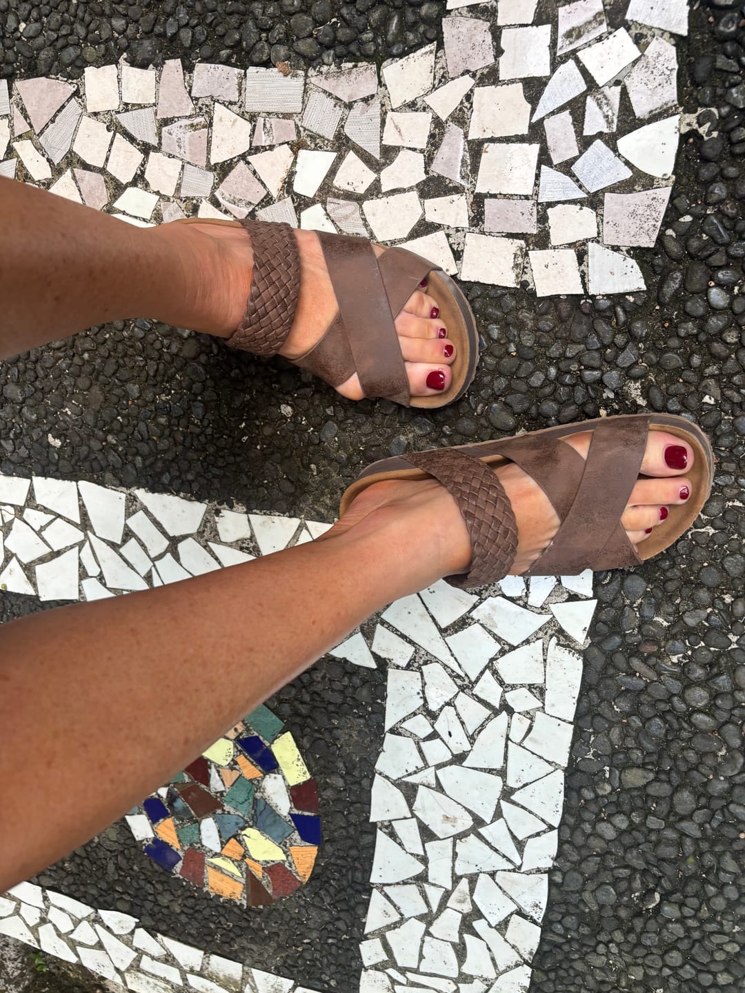 Customer photo review of Signature Sandal - Dune