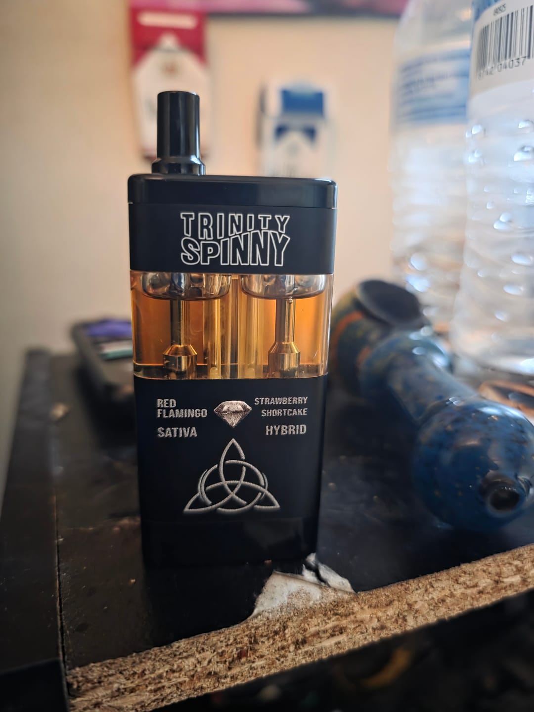 Customer photo review of Trinity 6gm Spinny Titanium Edition THCP, Liquid Diamond