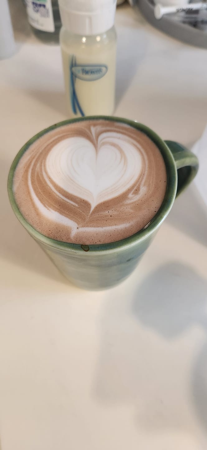 Customer photo review of *NEW* Lactation Oat Milk Rich Chocolate