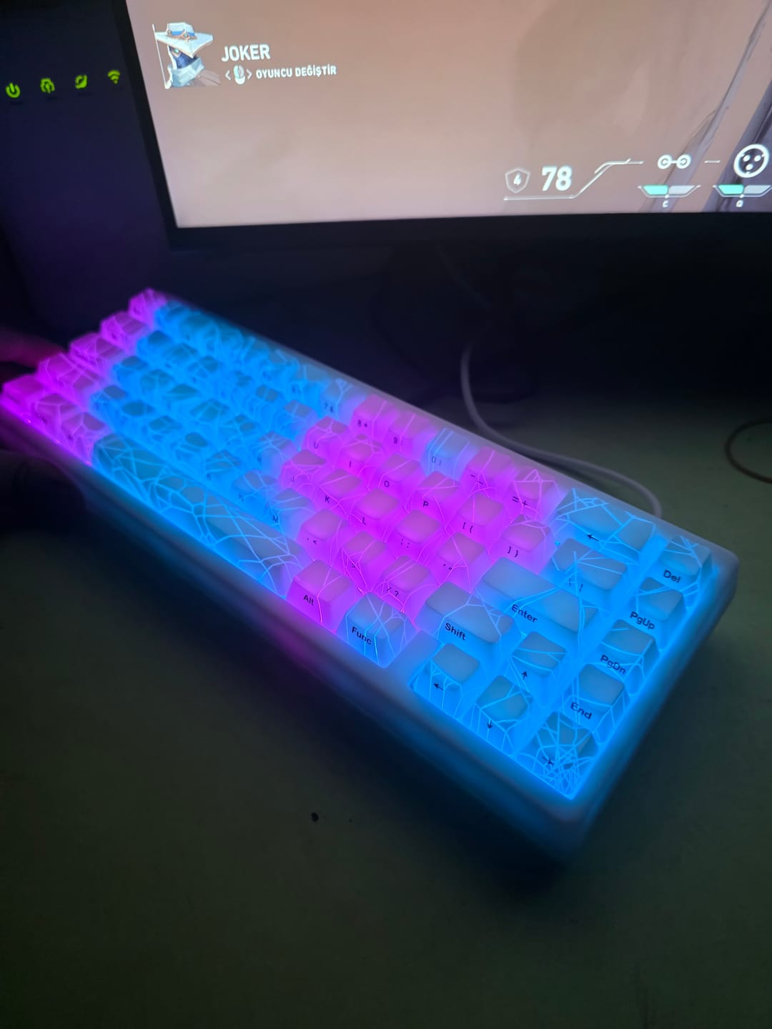 Customer photo review of XVX M67 JadeStone Mekanik Klavye