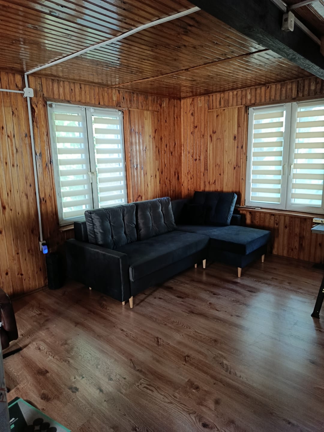 Customer photo review of Narożnik BLANK velvet