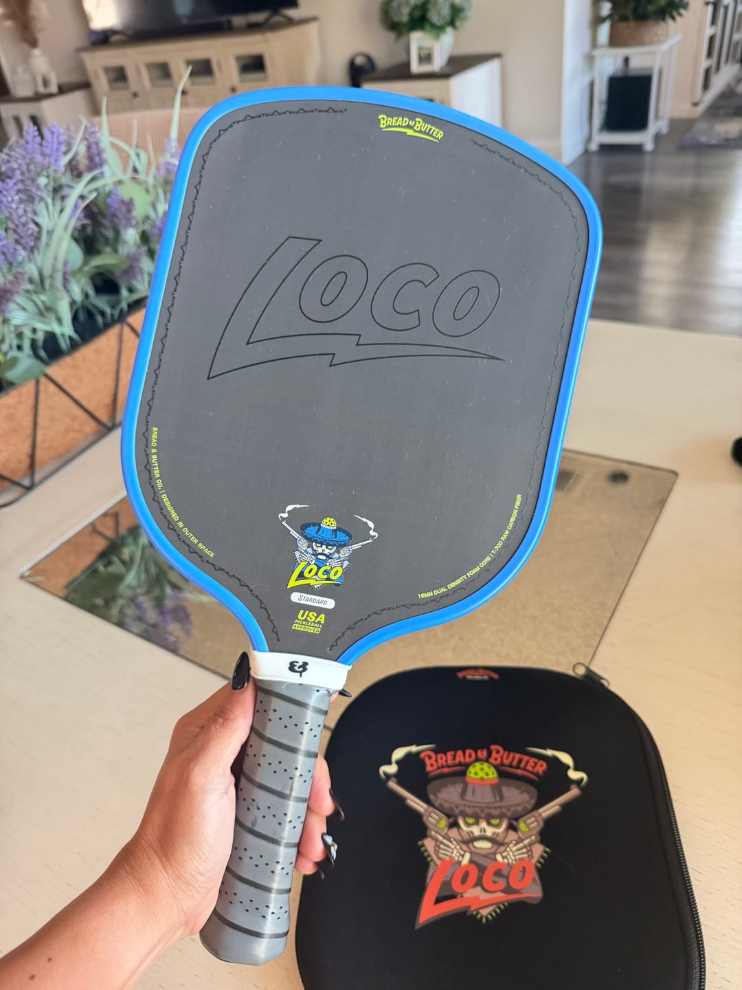 Customer photo review of The Loco 16mm Pickleball Paddle Standard