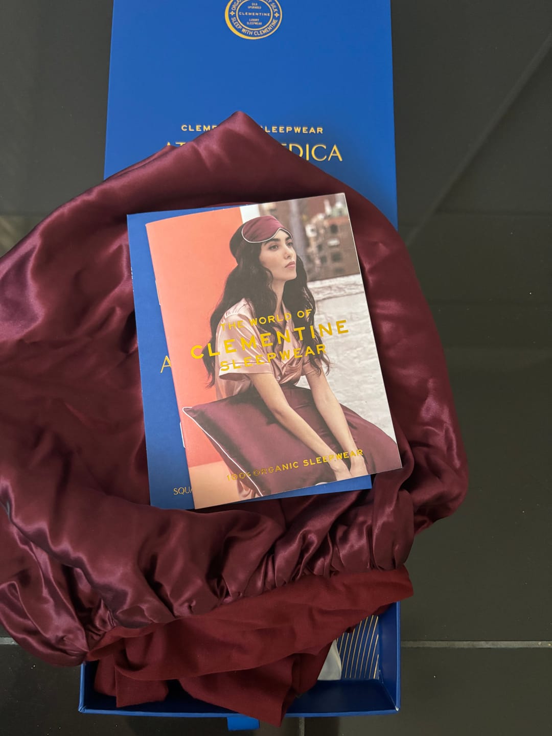 Customer photo review of XL Hair Bonnet Atelier Medica Organic Silk